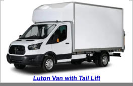 Luton Van with Tail Lift
